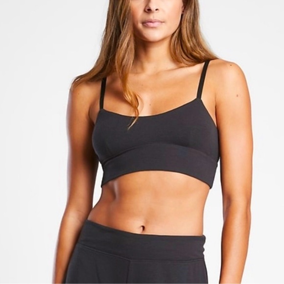 Athleta Other - 🌟NWT Athleta Well Rested Ribbed Sleep Bra Black